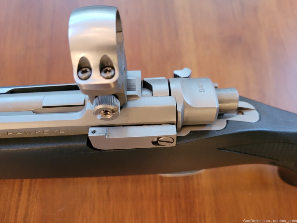Ruger M77 Hawkeye in 223 Rem W/ Extra Thumbhole Stock-img-12