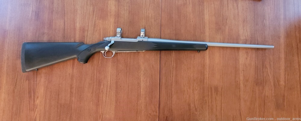 Ruger M77 Hawkeye in 223 Rem W/ Extra Thumbhole Stock-img-20
