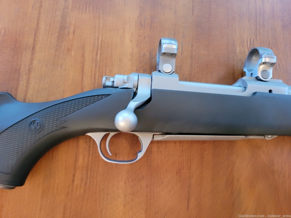 Ruger M77 Hawkeye in 223 Rem W/ Extra Thumbhole Stock-img-22