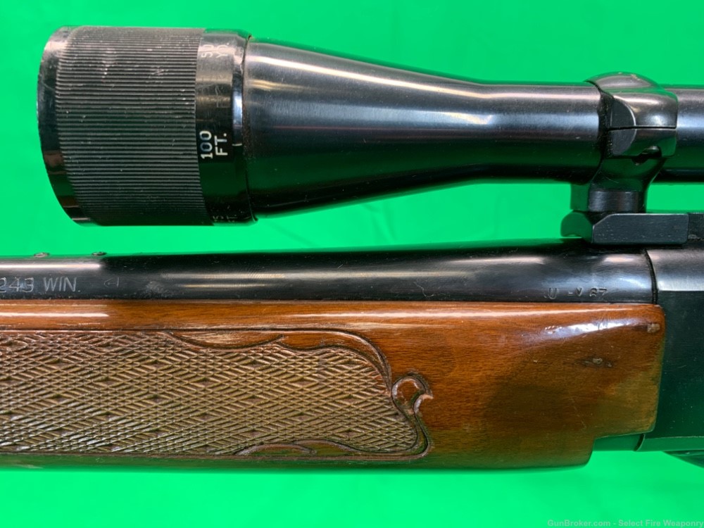 Remington 742 Woodsmaster.243 win Weaver V9-B 3-9 Scope-img-13