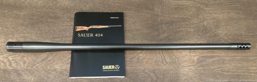 JP Sauer 404 300 Win Mag Threaded M15x1 Barrel with Sauer Muzzle Break-img-0