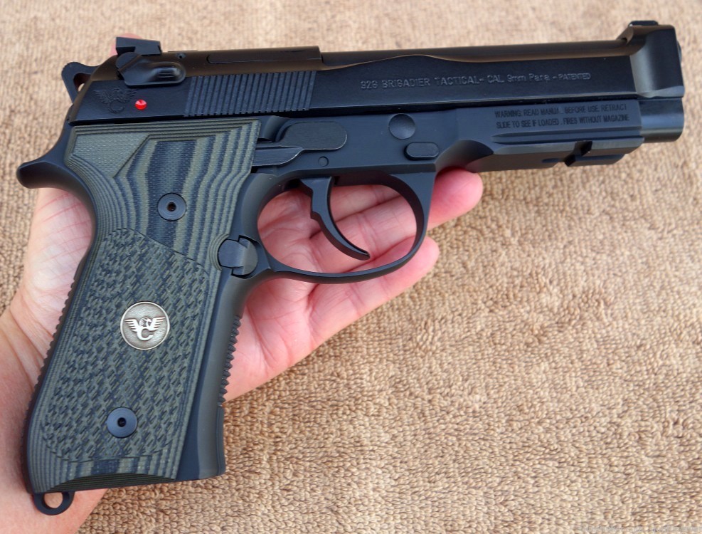 Wilson Combat Beretta 92G Brigadier Tactical 9mm 3 Mags Limited Edition-img-0