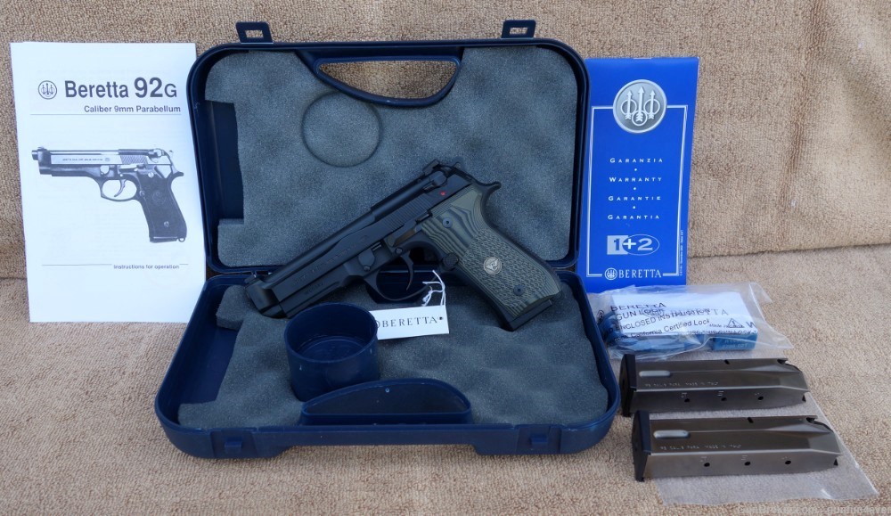 Wilson Combat Beretta 92G Brigadier Tactical 9mm 3 Mags Limited Edition-img-29