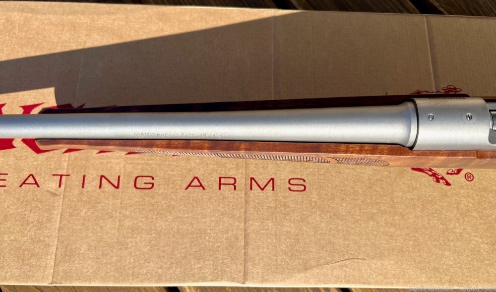 Winchester 70 Stainless Featherweight .243 WIN. 22" NIB  AA+  WOOD -img-27