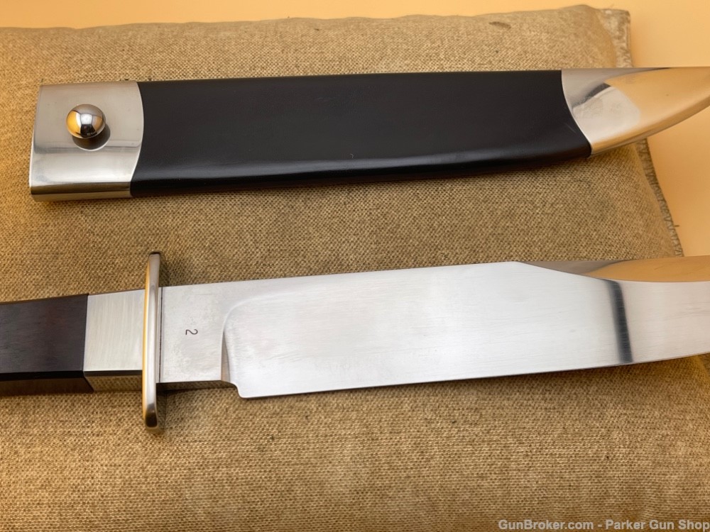 D.E. Henry Bowie knife Serial # 2-img-7