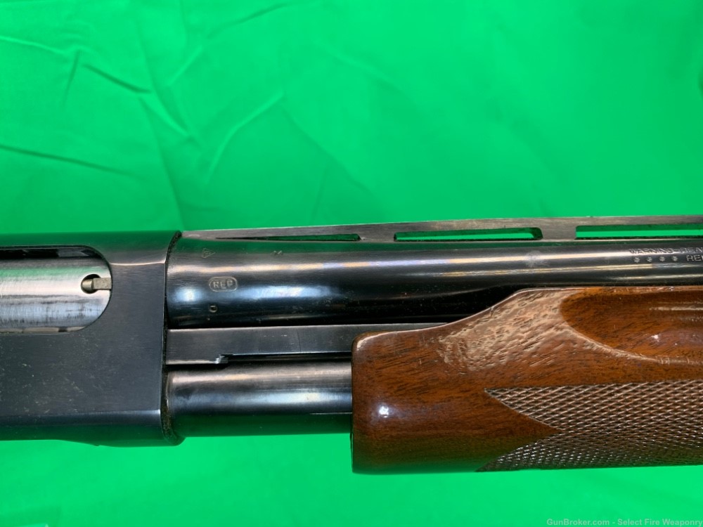 Remington 870 Wingmaster 12 ga 30” vent rib Adjustable Buttpad-img-6