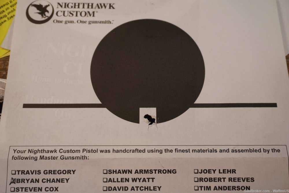 Nighthawk Custom Carry 9mm 1911 LIKE NEW Bryan Chaney Night Hawk -img-1