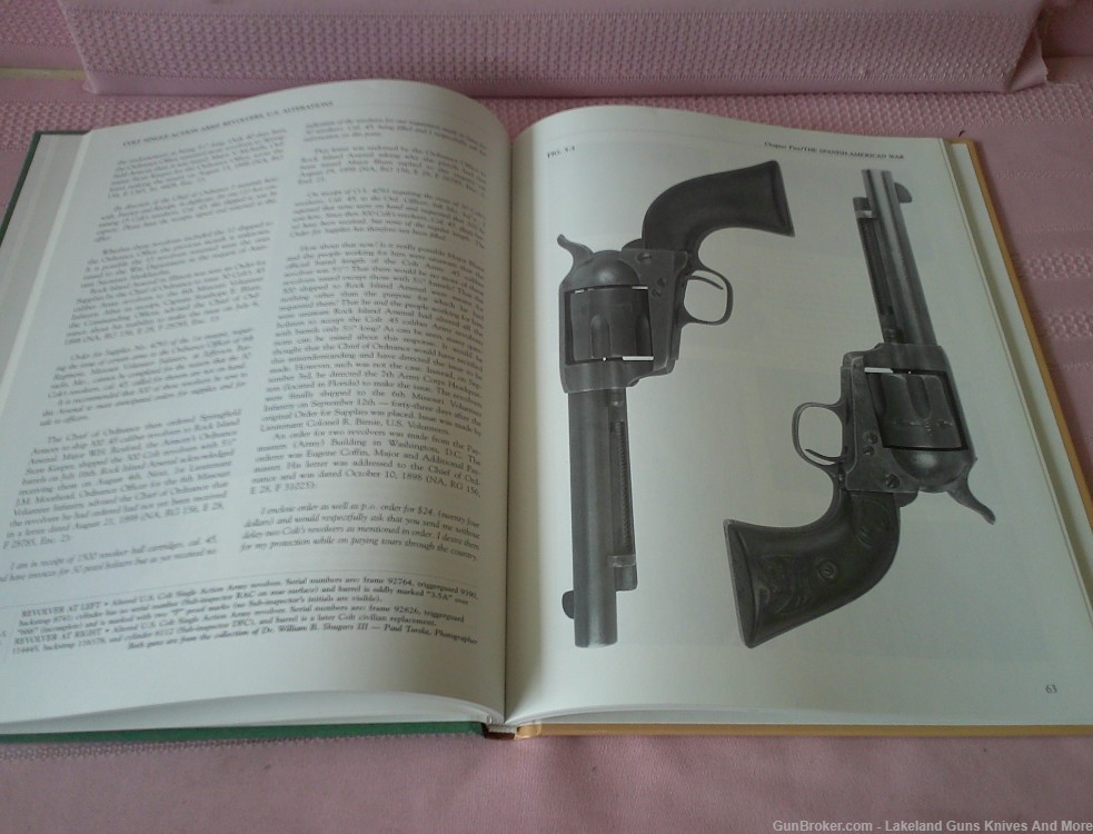 Colt Single Action Army Revolvers - U.S. Alterations by Kenneth Moore Book.-img-5