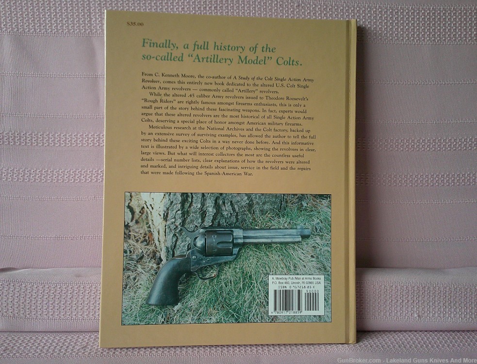 Colt Single Action Army Revolvers - U.S. Alterations by Kenneth Moore Book.-img-7