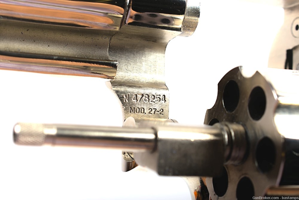 1978 Smith & Wesson Model 27-2 .357 Magnum Revolver – SN: N478254-img-27