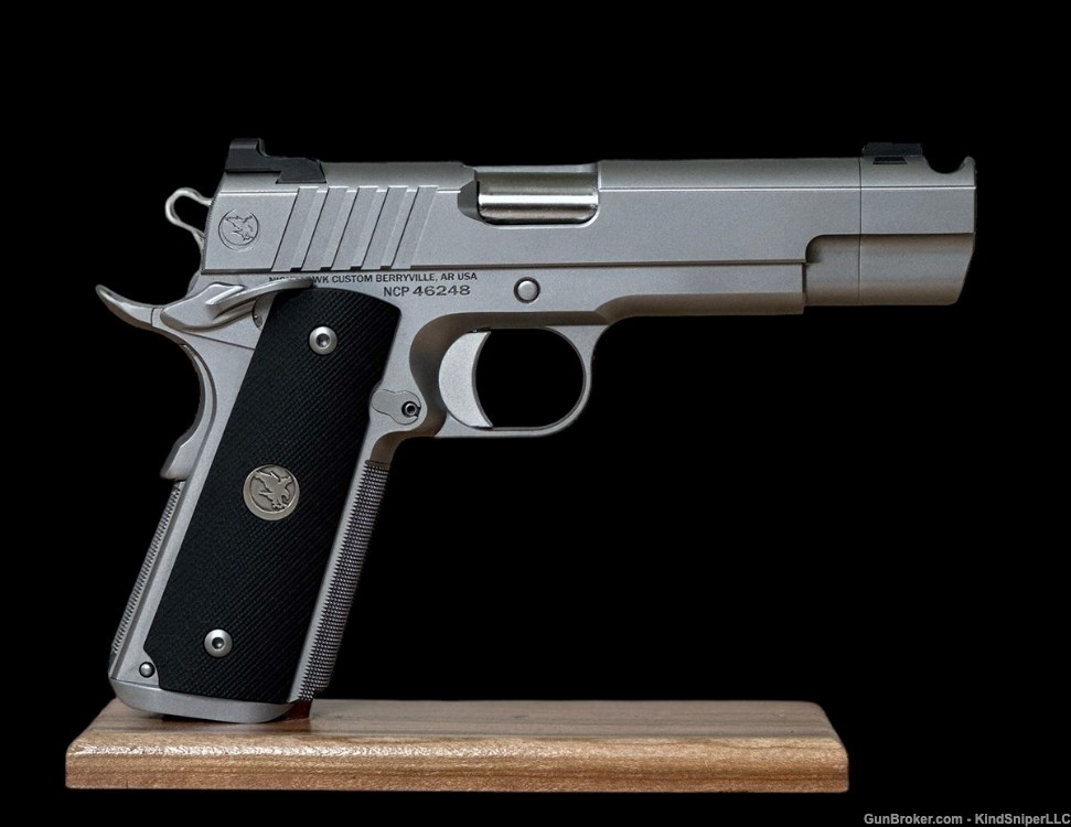 Nighthawk Custom Fire Hawk 1911 w. Ambi Safety and Stainless Steel Upgrades-img-2