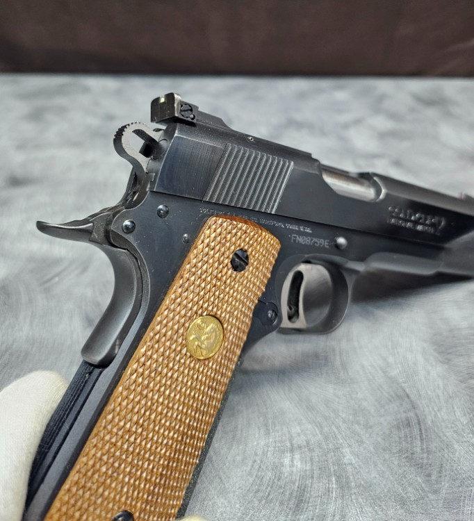 Colt Gold Cup National Match MKIV Series 80 .45acp Semi-auto Pistol -img-8