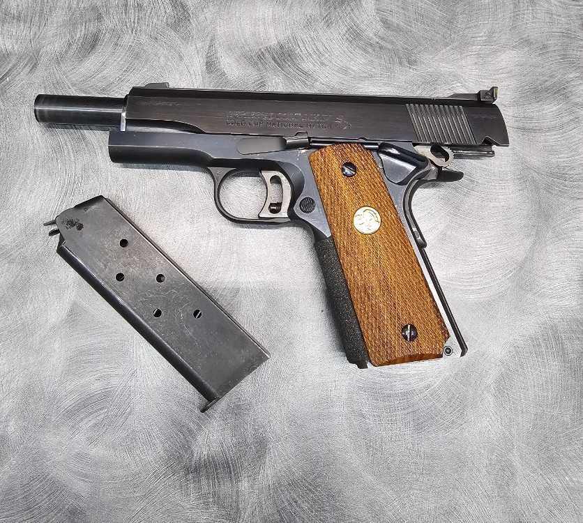 Colt Gold Cup National Match MKIV Series 80 .45acp Semi-auto Pistol -img-21