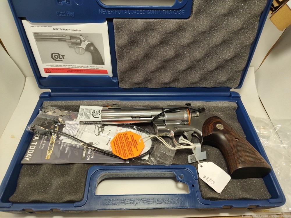 Colt Python .357 Magnum 6 shot revolver SP4WTS-img-0