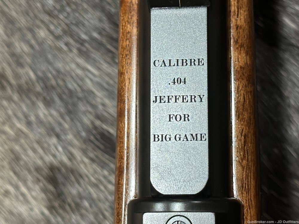 NEW JOHN RIGBY BIG GAME DSB 404 JEFFREY MAUSER GRADE 6 WOOD W/ UPGRADES-img-11