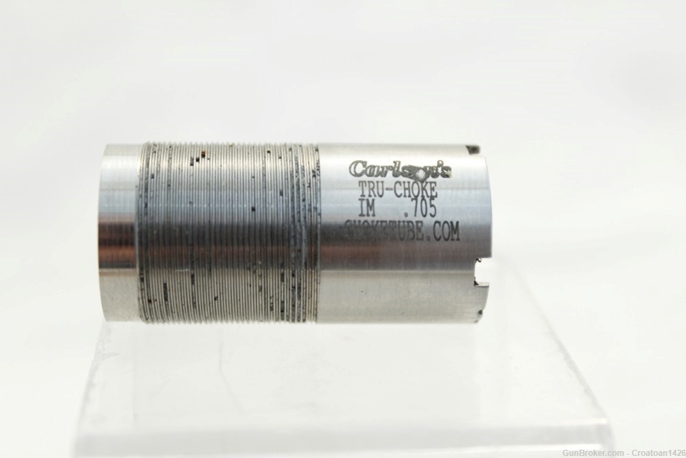 CARLSON’S Choke Tube 12 Gauge Improved Modified .705 Diameter Stainless-img-1
