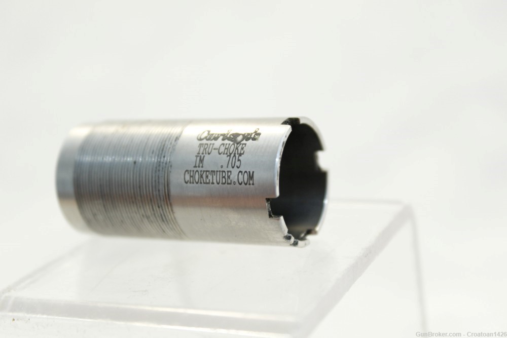 CARLSON’S Choke Tube 12 Gauge Improved Modified .705 Diameter Stainless-img-0