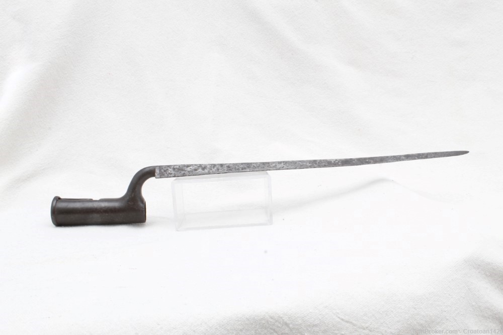 Original Gurkha East India Company Brown Bess Musket Socket Bayonet-img-4