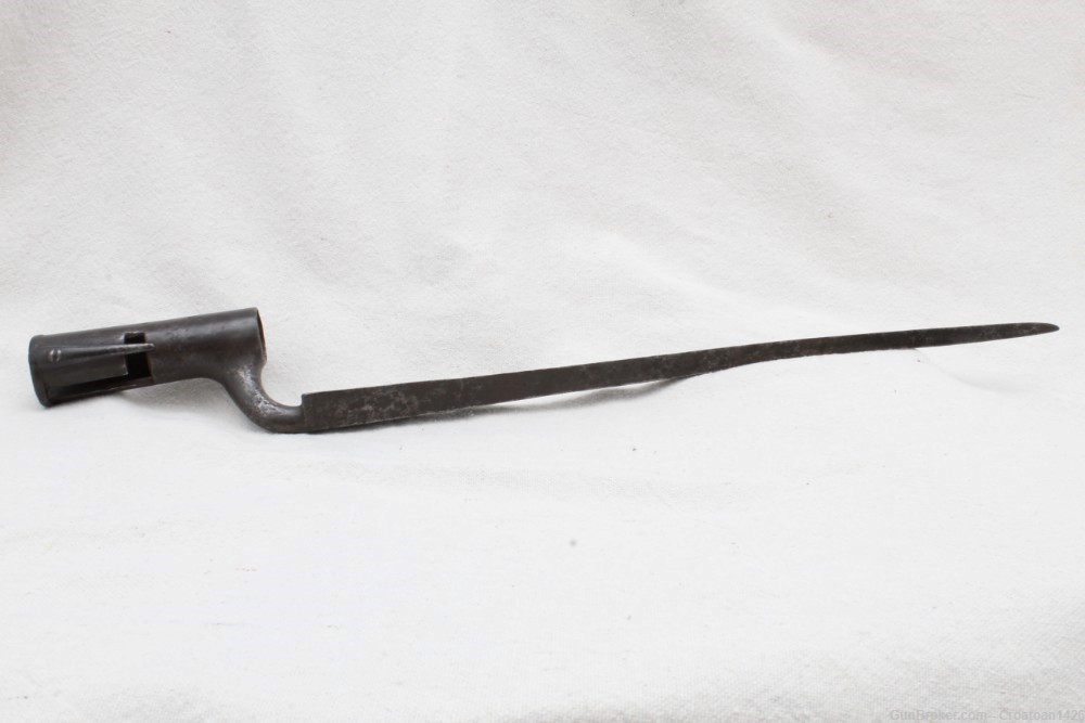 Original Gurkha East India Company Brown Bess Musket Socket Bayonet-img-10