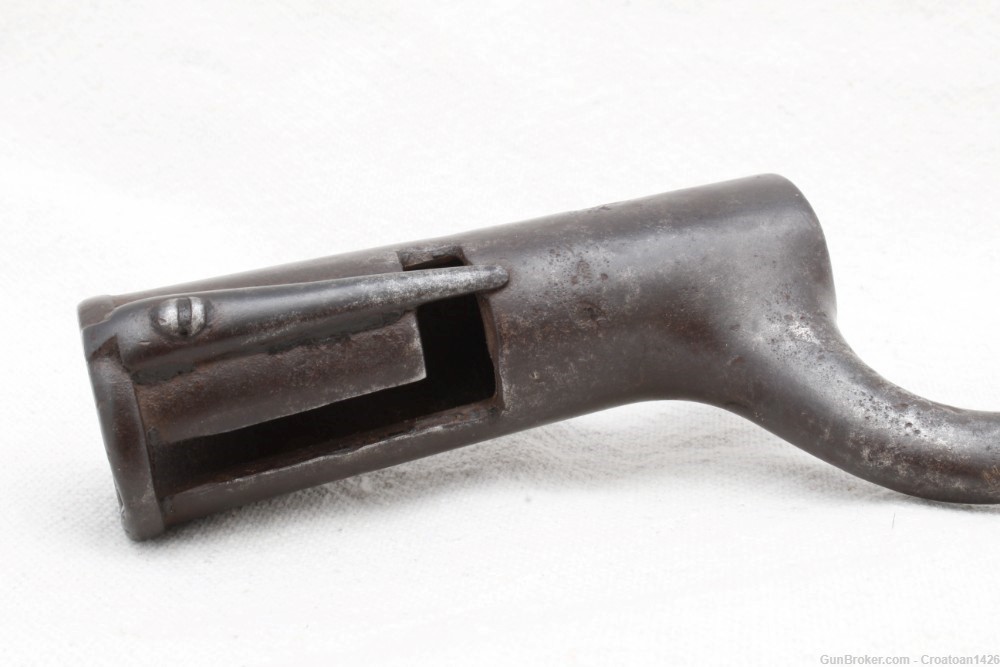 Original Gurkha East India Company Brown Bess Musket Socket Bayonet-img-11