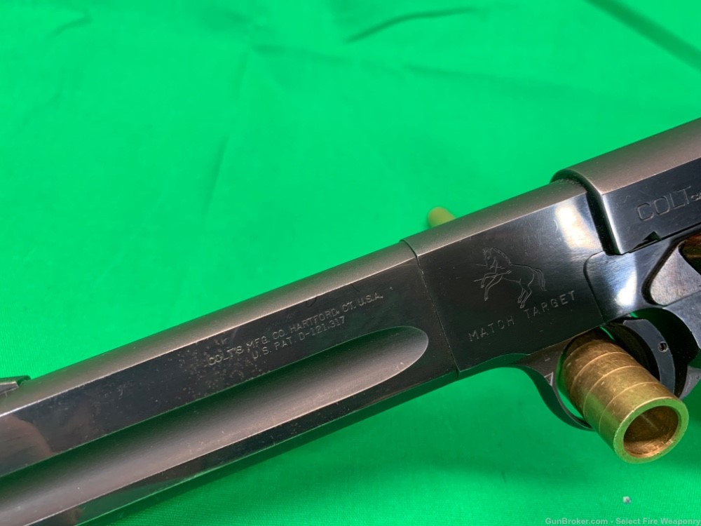 Colt Match Target 22 pistol .22lr 6” blued barrel Like Woodsman Targetsman-img-2