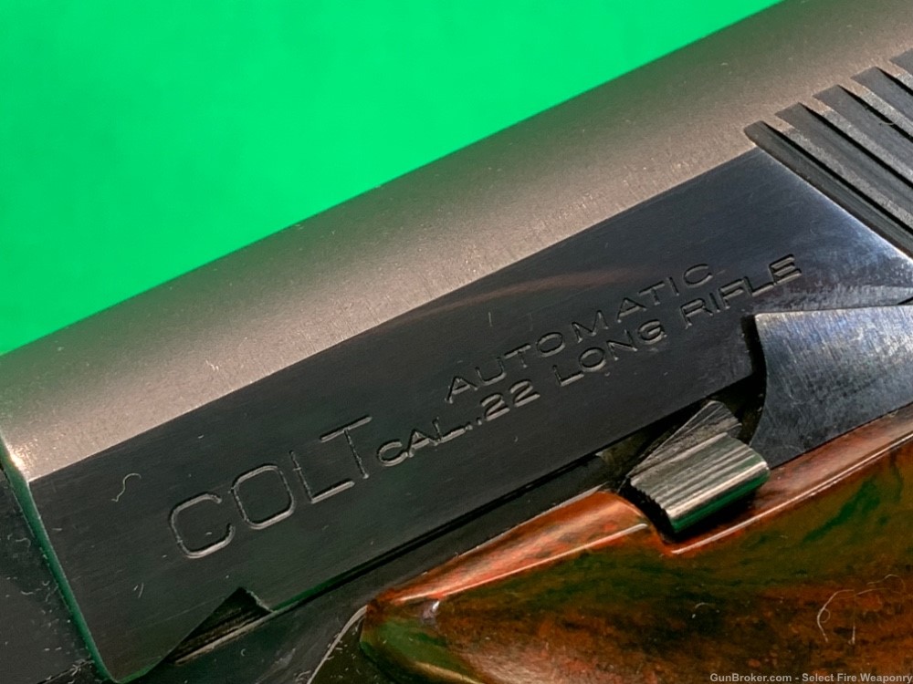 Colt Match Target 22 pistol .22lr 6” blued barrel Like Woodsman Targetsman-img-8