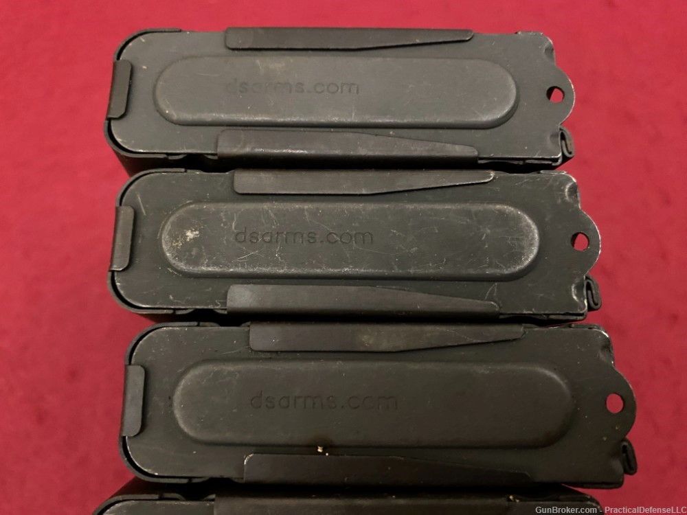 Lot of 5 Excellent Metric FAL 20rd steel magazines DSA marked 7.62 / 308-img-16
