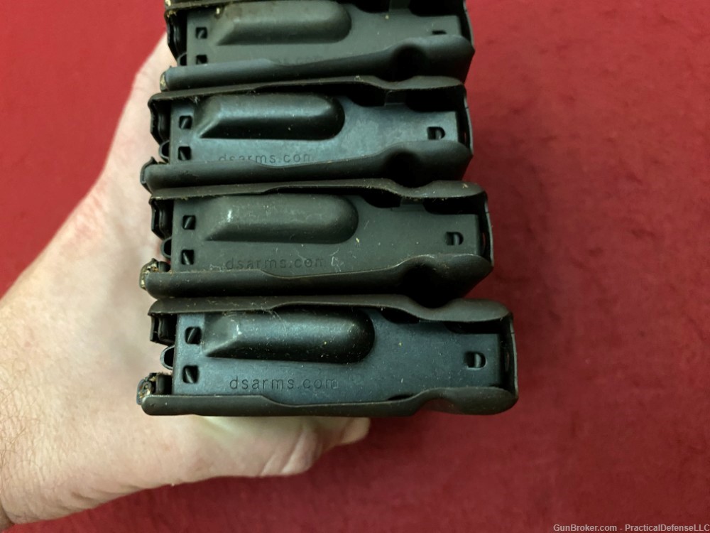 Lot of 5 Excellent Metric FAL 20rd steel magazines DSA marked 7.62 / 308-img-13