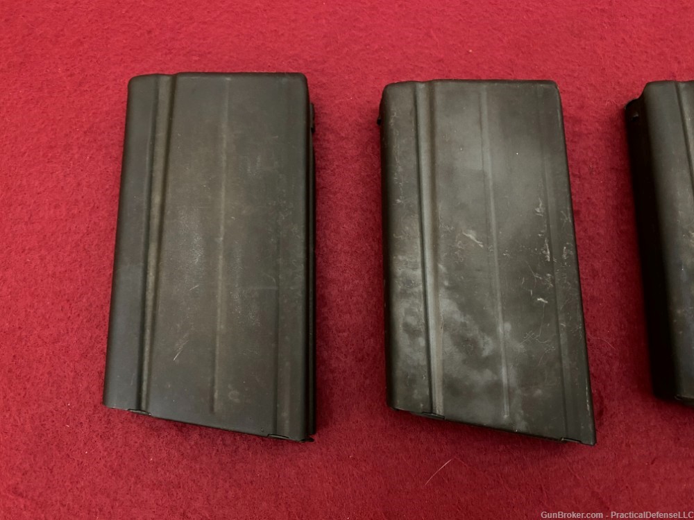 Lot of 5 Excellent Metric FAL 20rd steel magazines DSA marked 7.62 / 308-img-5