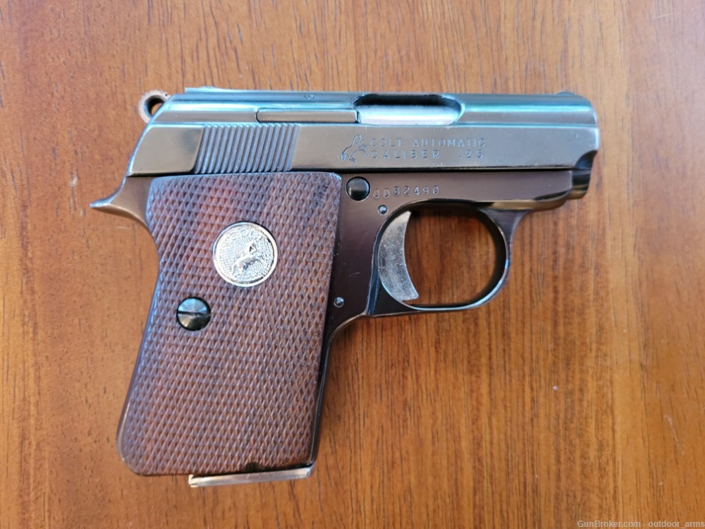 Colt Automatic 25 ACP Pocket Pistol - 1972/73 Manufacture Date-img-0