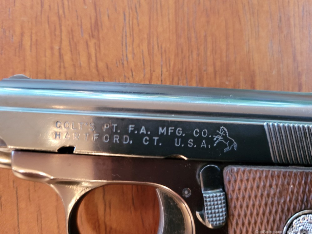 Colt Automatic 25 ACP Pocket Pistol - 1972/73 Manufacture Date-img-6