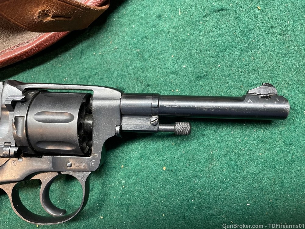 Russian m1895 7.62x38r revolver ww1 ww2 m1895 nagant  w/ holster-img-4
