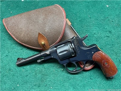Russian m1895 7.62x38r revolver ww1 ww2 m1895 nagant  w/ holster