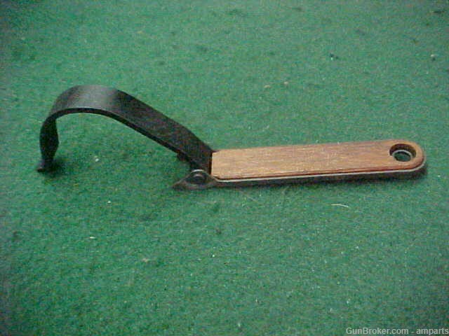 Australian L1A1 trigger guard with wood plate, NOS, original-img-0