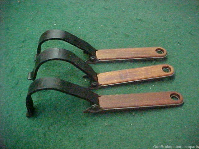 Australian L1A1 trigger guarda with wood plate, NOS, original lot of 3-img-0