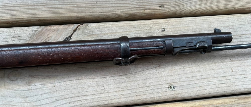 U.S. Springfield Trapdoor Model 1884 Round Rod Bayonet Rifle 1893 45-70-img-17