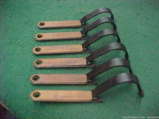 Australian L1A1 trigger guards with wood plate, NOS, original lot of 6-img-0