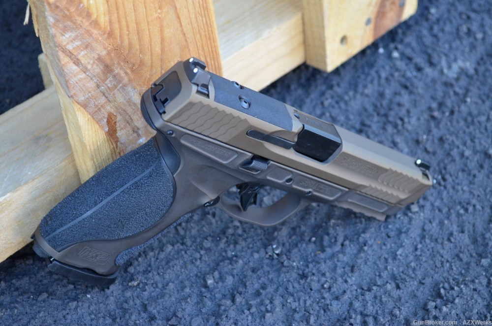 Smith Wesson S&W M&P9 M2.0 Metal Optic Ready X-Werks Midnight Burnt Bronze -img-5