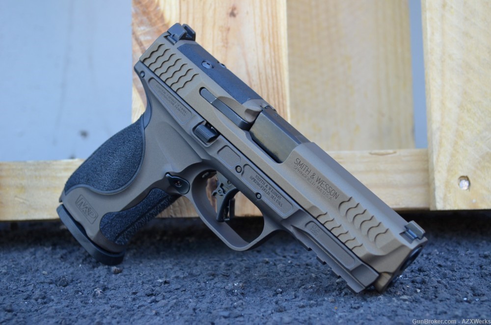 Smith Wesson S&W M&P9 M2.0 Metal Optic Ready X-Werks Midnight Burnt Bronze -img-3