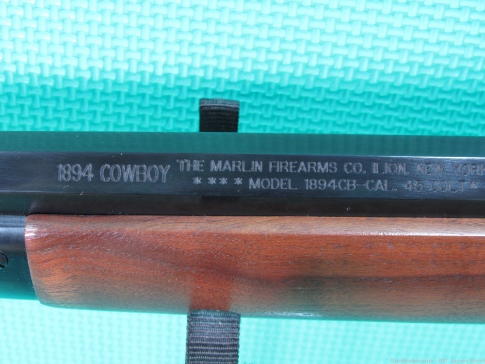 NIB Marlin 1894CB Cowboy 45 Long Colt Octagon 20” Blued/Walnut Lever Action-img-15