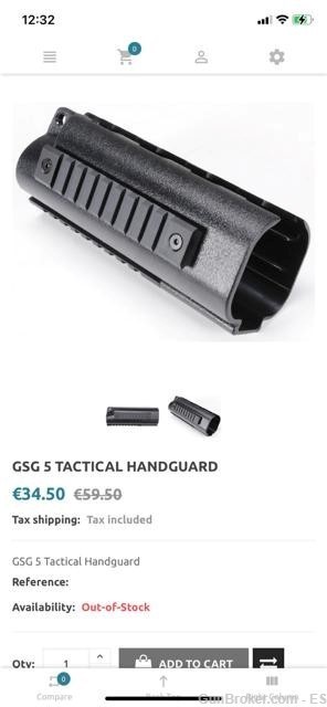 GSG 5 MP5 STOCK AND HANDGUARD-img-1