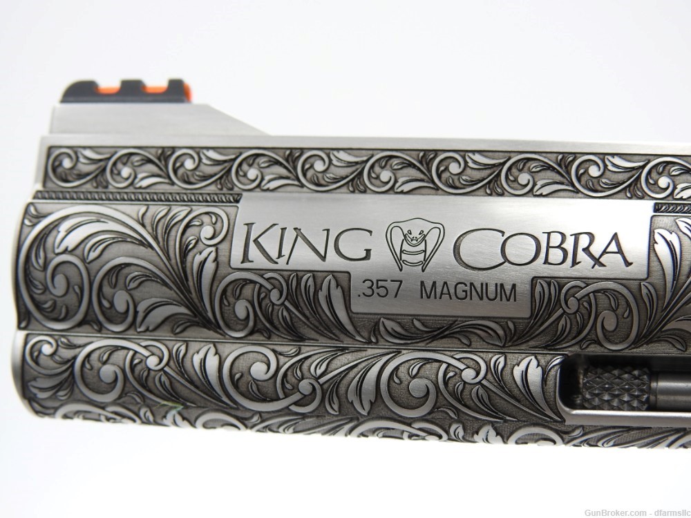Extremely Rare Collectible Stunning Colt King Cobra Target 357 MAG 4.25"-img-22