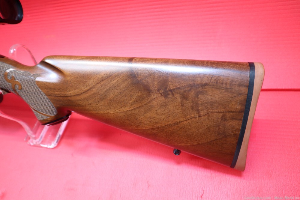 Winchester model 70 6.5x55 swedish w/Redfield PENNY START no reserve-img-6