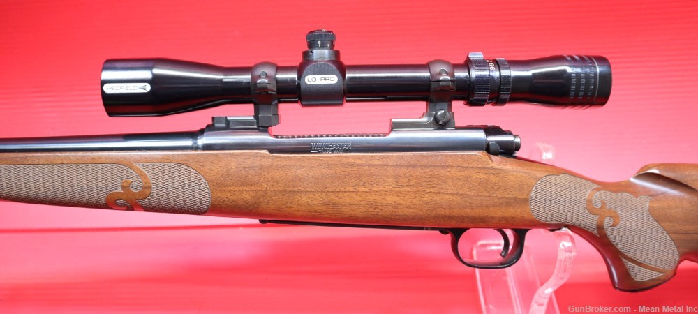 Winchester model 70 6.5x55 swedish w/Redfield PENNY START no reserve-img-4