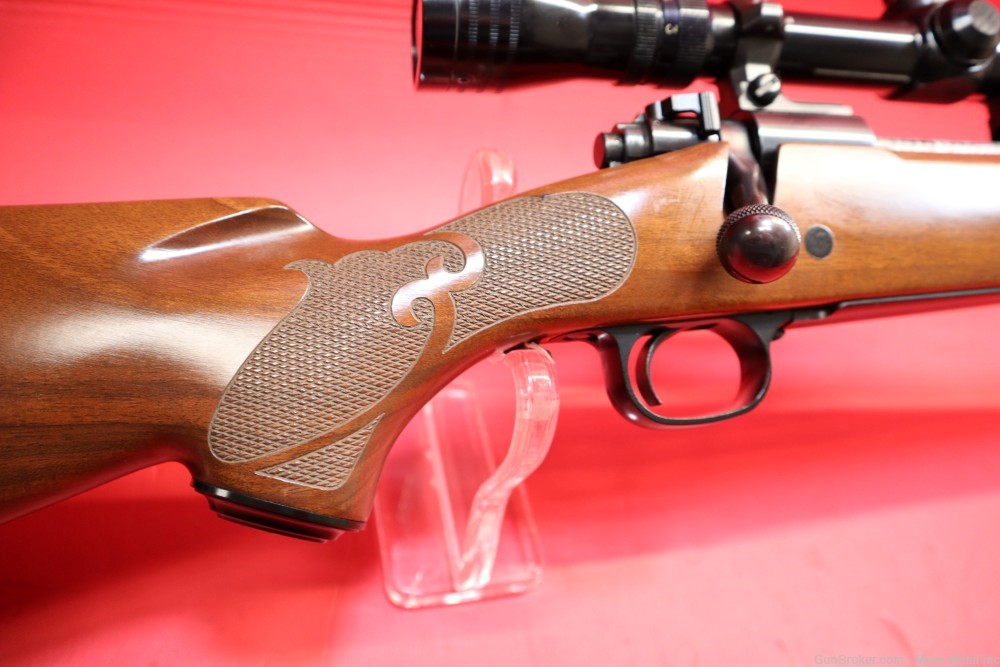 Winchester model 70 6.5x55 swedish w/Redfield PENNY START no reserve-img-18