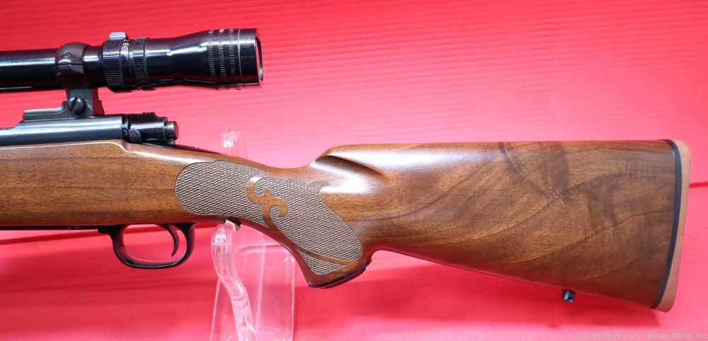 Winchester model 70 6.5x55 swedish w/Redfield PENNY START no reserve-img-5
