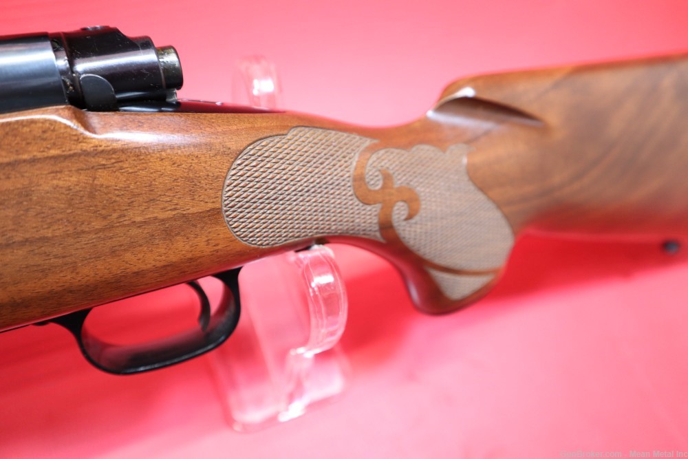 Winchester model 70 6.5x55 swedish w/Redfield PENNY START no reserve-img-7