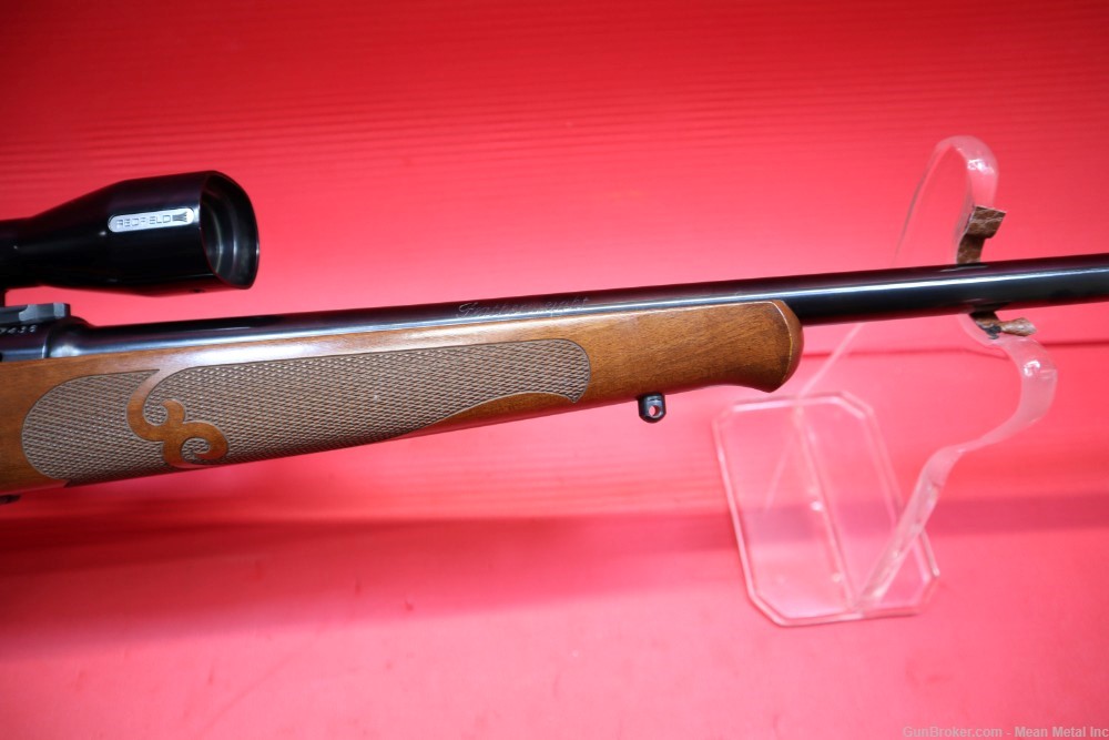 Winchester model 70 6.5x55 swedish w/Redfield PENNY START no reserve-img-21