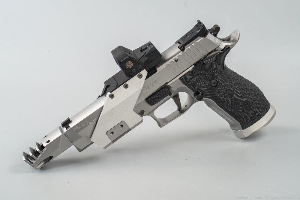 Rare P226 X-Five Open 9mm Semi-Auto Pistol! German Mastershop Quality!  -img-1