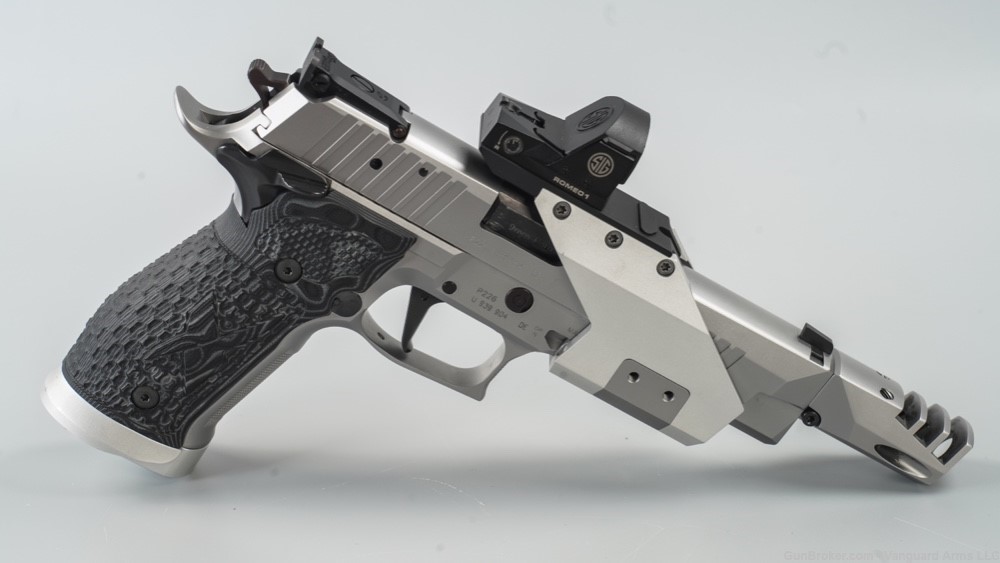 Rare P226 X-Five Open 9mm Semi-Auto Pistol! German Mastershop Quality!  -img-4